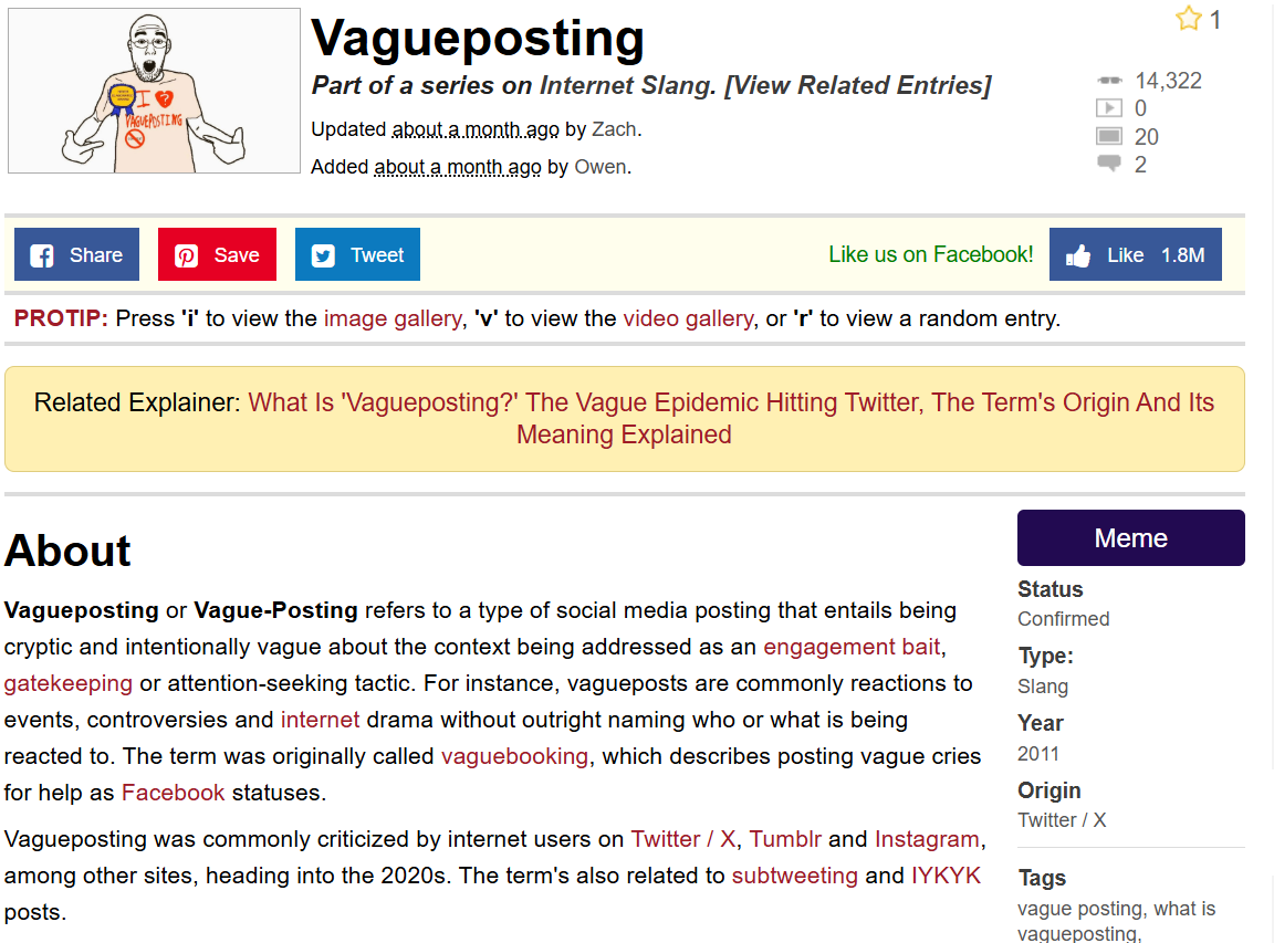 vagueposting meme screenshot